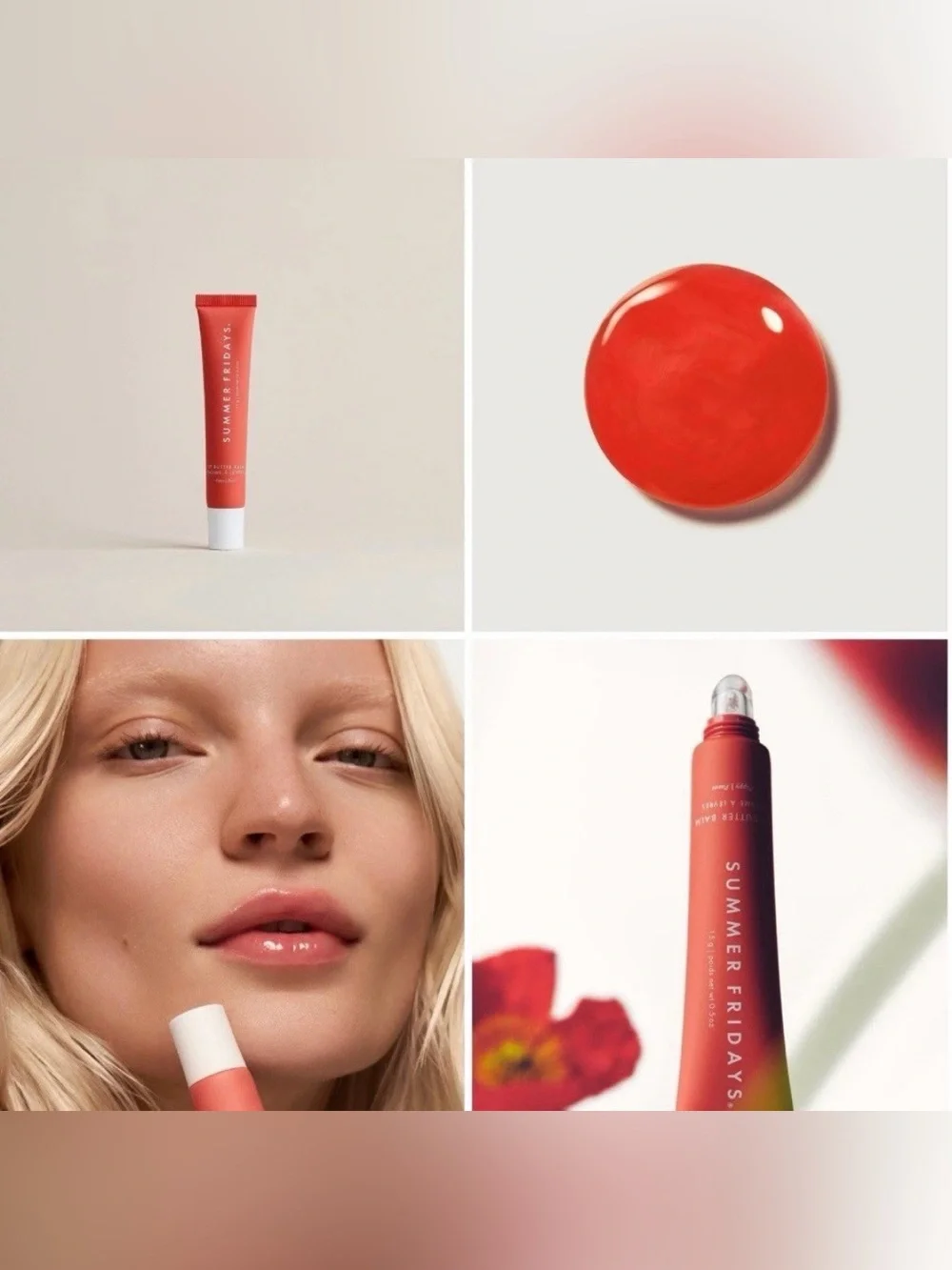 SUMMER FRIDAYS Limited Edition The Mini Neutrals Lip Butter Balm Set - 4 minis